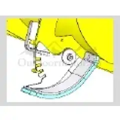 RAMMY PLASTBELEGG TIL HURTIGJUSTERENDE SKI 74131374 2024MOD. RAMMY SN&Oslash;FRESERE PRODUSERT FRA 1.SEPT 2023 (2024MOD)