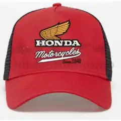Caps Honda Elsinore one size justerbar R&oslash;d/sort