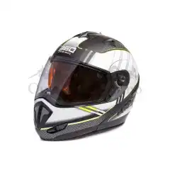 360 Modularhjelm - "XHT" Gr&aring;/Gul,