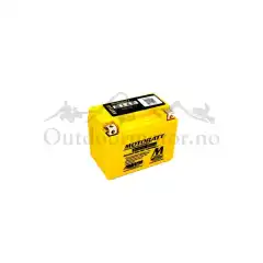 <h1>MotoBatt MBTX4U 12V Batteri</h1>

<h2>2-Polet, 70CCA, 4.7Ah, 114x70x87, AGM</h2>
