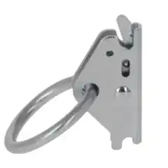 Feste Stroppefeste til stroppekinne E-track 600kg Galvanisert