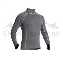 <br />
Teknisk langermet ullbasislag med glidel&aring;s<br />
<br />
MERINOULL<br />
<br />
100 % Merinoull<br />
Absorberer varme och transporterer fukt<br />
 