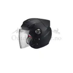 <h3>Toppmodell i fiber som er utviklet med moped- og scooterkj&oslash;ring i tankene. Modellen har lufting i topp, samt spoiler i bakkant. Halvhjelmen for deg som vil ha det lille ekstra.</h3>

<h6><strong>ST&Oslash;RRELSE: </strong>54-66 (XS-3XL)<br />
<br />
<strong>FUNKSJONER</strong></h6>

<ul>
	<li>Ripe- og st&oslash;tmotstandig visir.</li>
	<li>Ekstra behagelig interi&oslash;r for maksimal komfort.</li>
	<li>Skall i fiber.</li>
	<li>Meget bra ventilasjon i topp.</li>
</ul>

<p></p>
