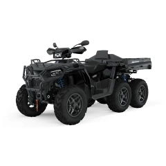 Polaris SPORTSMAN 6x6 570 EPS LE (T2b/T2a) - Stealth Black<br />
Valgfri registrering Traktor med hastighet T1a= 40km/t T1b= 60km/t