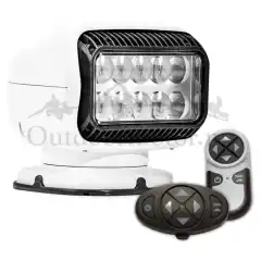 GT er en kvalitetslyskaster fra GOLIGHT med oppgradert design for sesongen. Denne roterer og tilter raskt og n&oslash;yaktig. Super optikk gir et jevnt lysbilde. Du f&aring;r full oversikt over omr&aring;det foran deg.