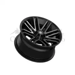 FELG ATV MSA M40 Rogue 15x7 - 4/156, +10mm ATV/UTV Felg - Maskinert/Svart M40-05756