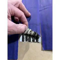 Dekkplugger 200mm 6x5 30stk (B&oslash;r klippes i 2 pga lengde p&aring; 20cm)<br />
Pris pr.stk ved deling av strimler i 2 som anbefalt, er kr: 24,-  