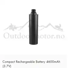 Batteri 17Wh 1-Cell 3.7V 4,600mAh battery