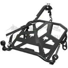 <ul>
	<li>Includes one (1) Pivoting Spare Tire Carrier</li>
	<li>Holds up to a 32" tire and supports 75 LBS of weight</li>
	<li>Single-handed release mechanism</li>
	<li>Steel mounts and rack</li>
	<li>Secure mounting with dual latches</li>
</ul>
