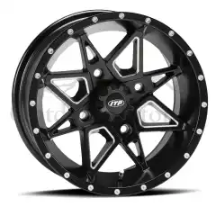 ITP Tornado F+B - 4/156, 4+3 - 15x7 Svart Finish, Rock Armor-teknologi