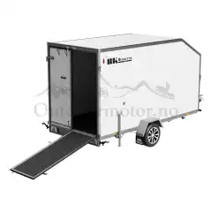 Bk Skaphenger med kombi bakd&oslash;r<br />
Teknisk informasjon:<br />
Totalvekt: 1300kg<br />
Egenvekt: 580kg<br />
Nyttelast: 720kg<br />
Kassem&aring;l innvendig: L:360CM X B:164CM X H184CM<br />
Total m&aring;l: L:504cm x B:212 X H:234CM<br />
Hjuldimensjon: 185R14c M+S<br />
Inkludert: bremser<br />
Inkludert: nesehjul<br />
Inkludert: led lys