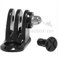 Universal Helmet Camera Mount / Kamera Lykte Feste<br />
Moonlight, GoPro med mer.