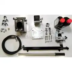 BK Hydraulisk l&oslash;ft glassfibertopp topp montert fabrikk<br />
Bildet er kun ett eksempel for hydraulikken