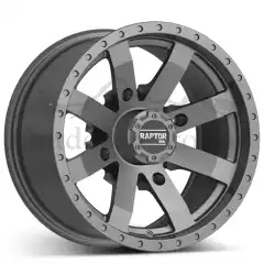 FELG URA RAPTOR 14" POLARIS FARGE GUN METAL 8" Bredde, 4x156, ET -10