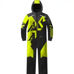 FXR YOUTH MONOSUIT-BLACK/HIVIS