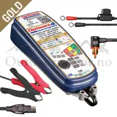 Optimate 4 Q Premium Batterilader 12V 1A, Syre / Lithium / Can Bus. En til alt!