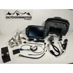 7S Displayet inneholder enormt mange funksjoner som<br />
GPS Kart<br />
Gruppekj&oslash;ring med andre 7S maskiner,<br />
Koble sammen din mobil med Bluetooth og se om noen ringer, styr musikk og MYE mer! 