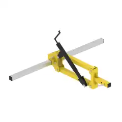 Modulsystem festesett/ramme med manuell sveiv for l&oslash;ft / press / hev / senk til Iron Baltic utstyr.