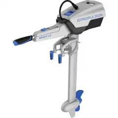 ePropulsion Spirit 1.0 Plus elektrisk b&aring;tmotor lang stamme<br />
Komplett inkludert rorkult, batteri og lader