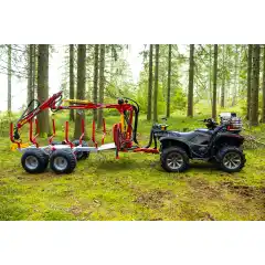 KRANMAN Griplastarvagn T1850 4wd<br />
Den beste leverand&oslash;ren med den beste kvaliteten og med full deltilgang rett fra fabrikken i Sverige.<br />
Kranman er en Pioner i dette segmentet og blir stadig sett opp til og kopiert<br />
Produsert i Sverige