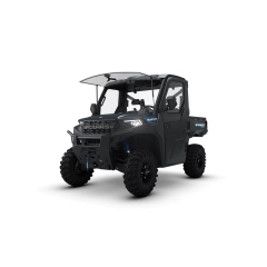 Polaris RANGER 1000 EPS Nordic Pro SE FULL CAB - Blue Dusk<br />
Komplett med hytte og varme.<br />
Valgfri 40km/t eller 60km/t traktor