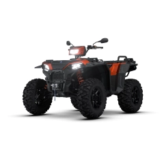 Polaris SPORTSMAN XP 1000 S EPS TURF -  (T3b/T3a) - Orange Rust<br />
Valgfri registrering Traktor med hastighet Ta= 40km/t Tb= 60km/t<br />
Walker Evans 3-veis regulerbare st&oslash;tdempere