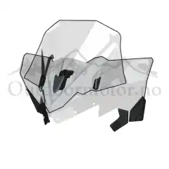 VINDSKJERM MATRYX CHASSISET, JUSTERBAR TALL/XTALL 23"-27" 58cm-68cm FARGE KLAR.