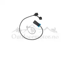 BESKRIVELSE<br />
For 850 motorer
<h3>Polaris RCA Adapter</h3>

<ul>
	<li>Gir str&oslash;m til diverse elektrisk tilbeh&oslash;r, inkludert oppvarmet visir som selges separat</li>
	<li>Konverterer standart 12V uttak til 12V RCA uttak</li>
</ul>
