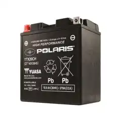BATTERI YUASA YTX20CH -SEALED NON-SPILL 19Ah, 270CCA, 151x87x161