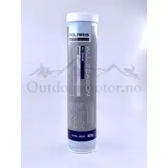 Polaris fett Type: NLGI-2 400GR Standard patron.<br />
Ekstrem fett til det meste. Marinetype<br />
Dette fettet er beregnet for: Lager og chassis fettet som er anbefalt for store belastninger.<br />
Fettet motst&aring;r vann, syrer og forurensninger fra omgivelsene.