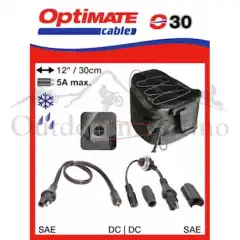 <h2>SAE til DC tilkobling med gjennomgang og hurtigfeste</h2>
