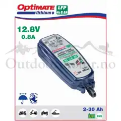 Optimate Lithium batteri vedlikeholdslader
