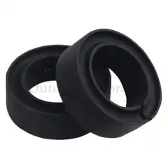 Gummi dempere til bruk ved sn&oslash;freser og skj&aelig;r