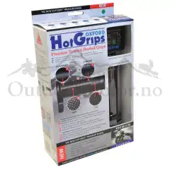 V&aring;rt desidert mest solgte Varmeh&aring;ndtak spesialkonstruert for " Touringsykler "  &Oslash; 22mm styre. 110-120mm lengde. Oxford sin 5 stegs bryter med Batteri spare modus.