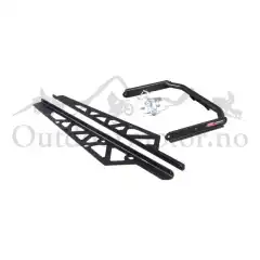 Spesiell bakfanger for og kunne montere krok. Krok f&oslash;lger med.