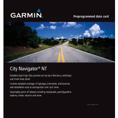 MapSource City Navigator NT Scandinavia