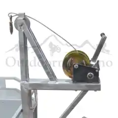 BK Elgtrekk t&aring;rn med rulle (wiref&oslash;rer)<br />
Vinsj er som tillegg / tilbeh&oslash;r