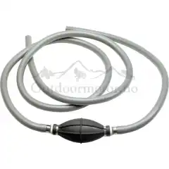 Bensinslange med pumpe 190cm. Leveres uten koplinger.