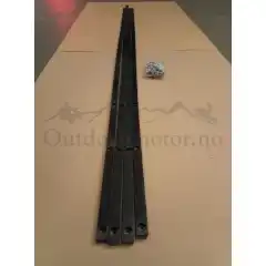 Plast slitersterk til skibelegg kjelke