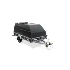 BK Glassfibertopp til PLxx36-2T uten &aring;pning bak i Sort.<br />
Til Bk Hengere med m&aring;l: Lengde 360 x bredde185