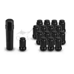 Atv mutter splines 3/8 sort Ura Raptor til Polaris Atv*