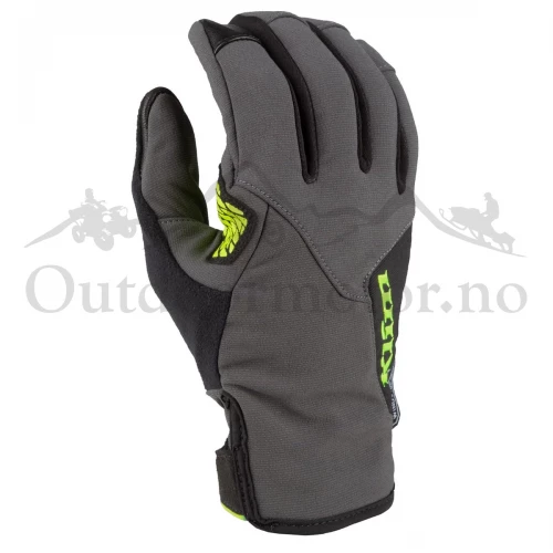 KLIM Inversion Glove Asphalt - Hi-Vis