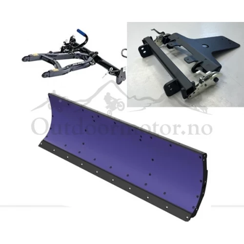 Polaris Snøskjær pakke, Kompositt/stål 168cm 