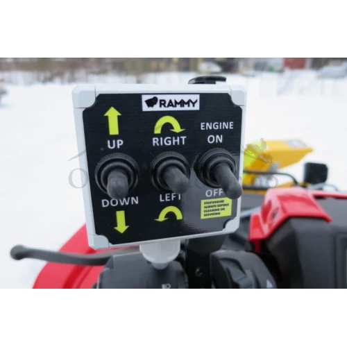 Rammy snøfres styring