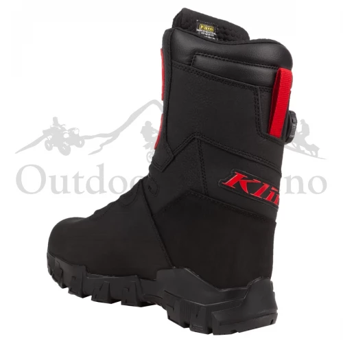 KLIM Adrenaline Pro S GTX BOA Boot  Black - Fiery Red