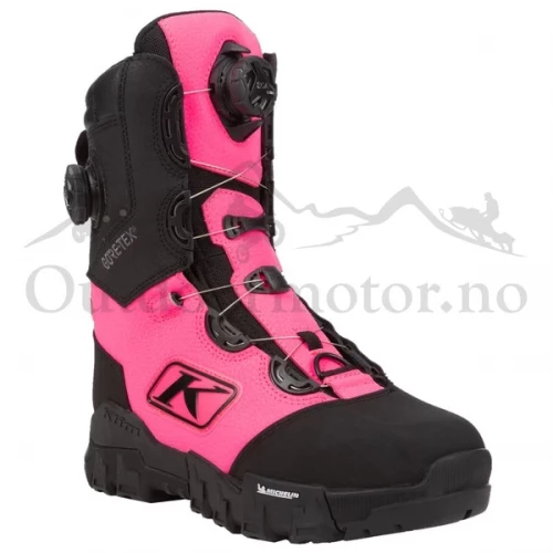KLIM Adrenaline Pro S GTX BOA Boot 5 Black - Knockout Pink