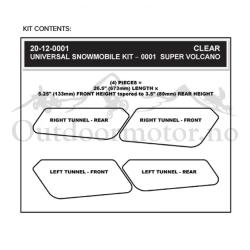 Stompgrip Snowmobile Tunnel Grip
