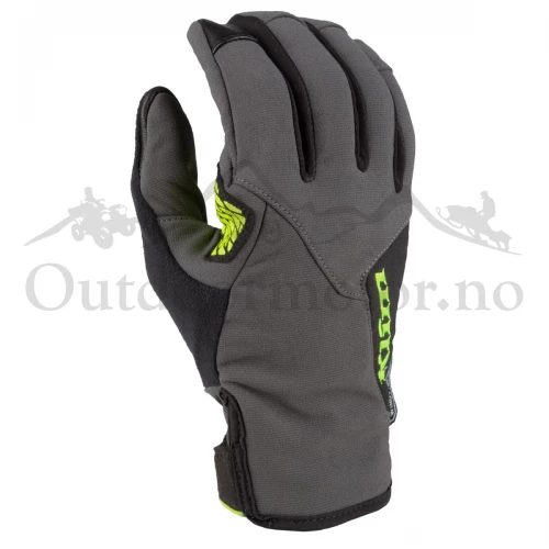 KLIM Inversion Glove Asphalt - Hi-Vis