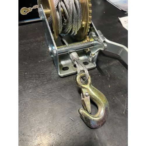 BK Håndvinsj 1200LBS 544kg Wire Vinsj 12365