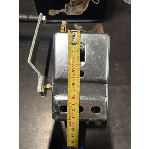 BK Håndvinsj 1200LBS 544kg Wire Vinsj 12365